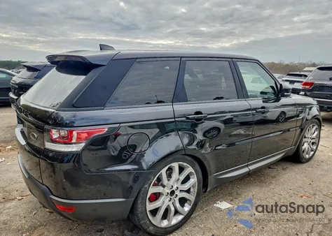 2017 Land Rover Range Rover Sport Sc из США, поврежденный, VIN SALWR2FE4HA165482